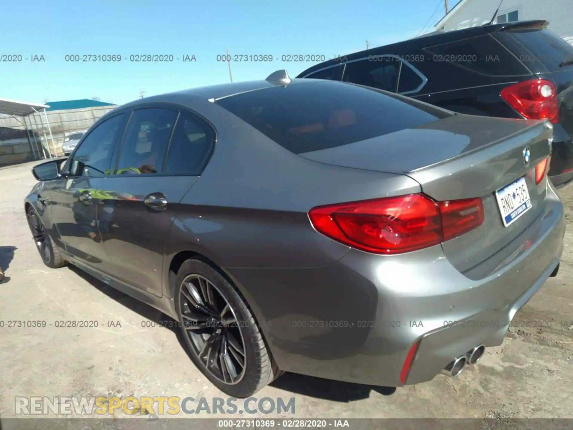 3 Photograph of a damaged car WBSJF0C5XKB448031 BMW M5 2019
