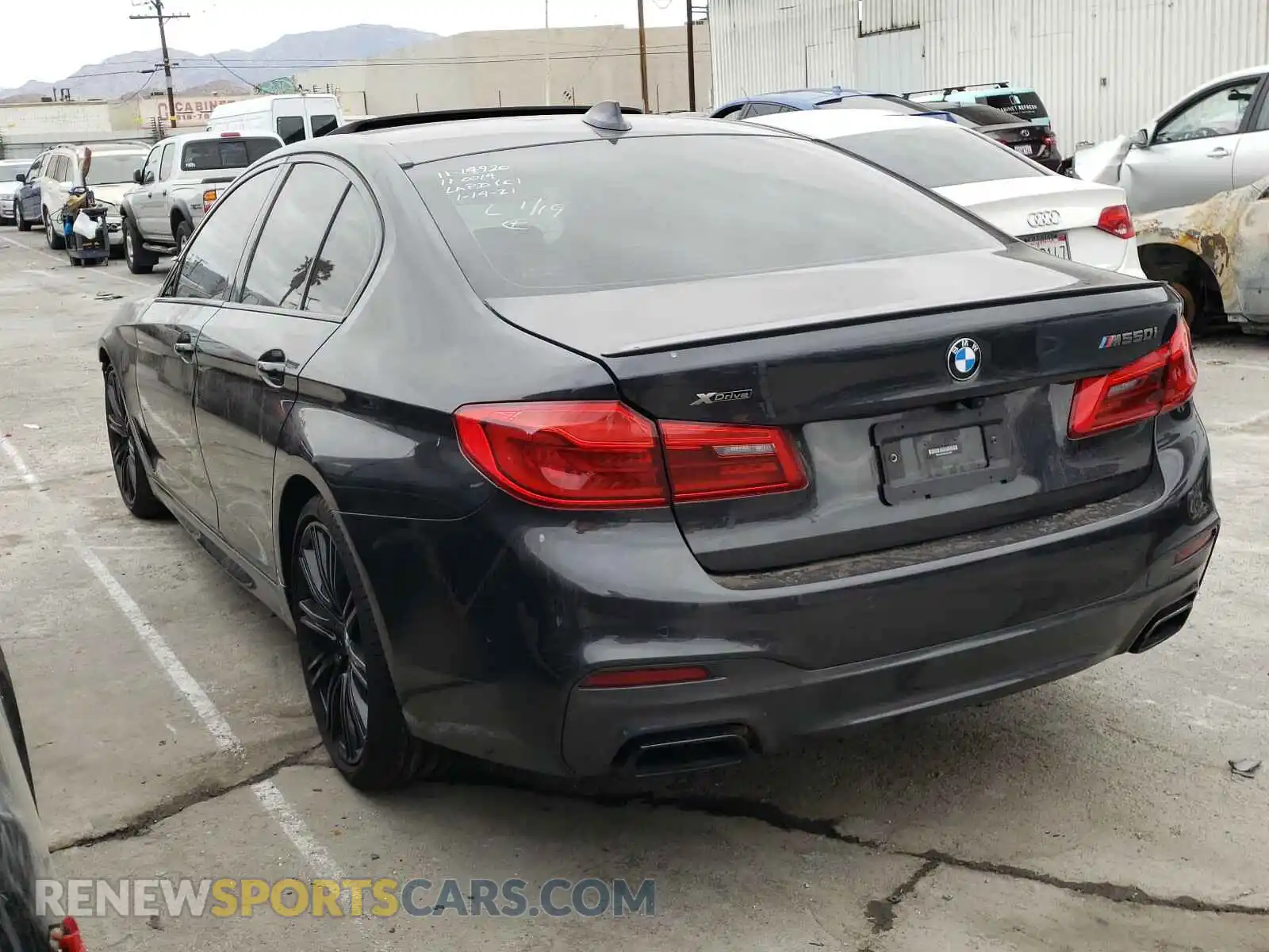 3 Photograph of a damaged car WBAJS7C00LCE13381 BMW M5 2020