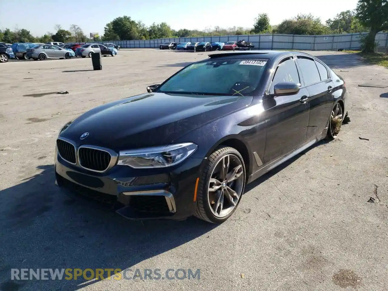 2 Photograph of a damaged car WBAJS7C06LCD52702 BMW M5 2020
