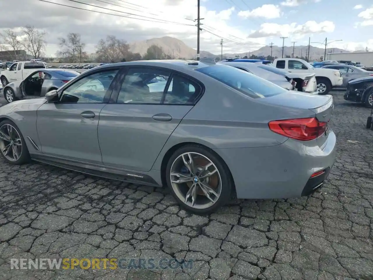 2 Фотография поврежденного автомобиля WBAJS7C0XLCD12803 BMW M5 2020