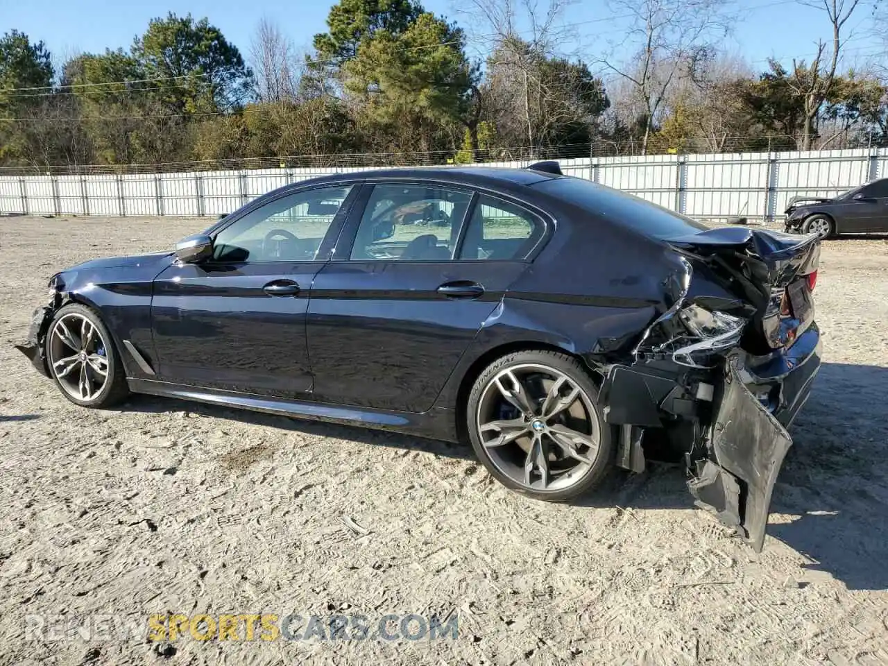 2 Photograph of a damaged car WBAJS7C0XLCE44248 BMW M5 2020