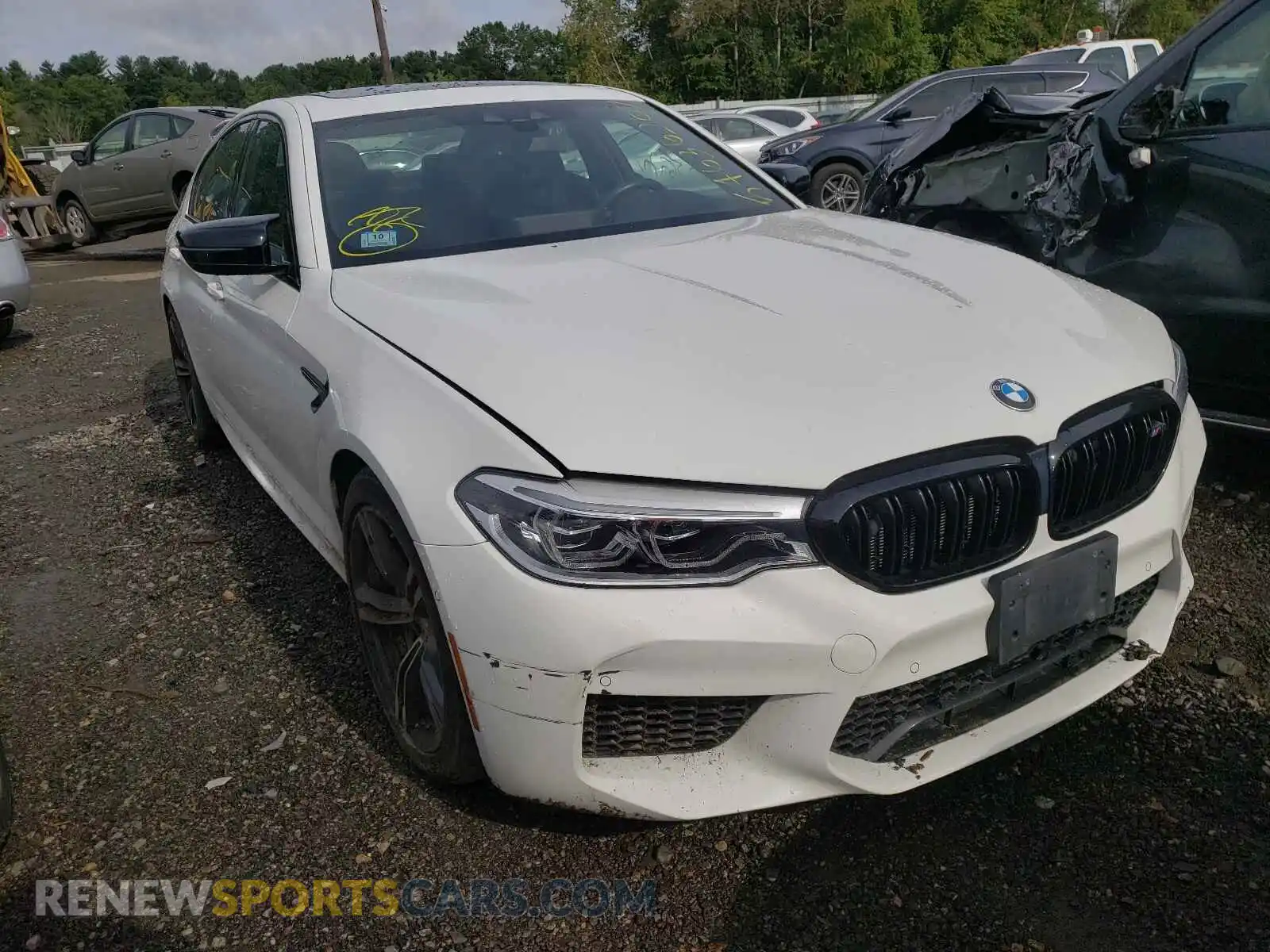 1 Photograph of a damaged car WBSJF0C00LB448920 BMW M5 2020