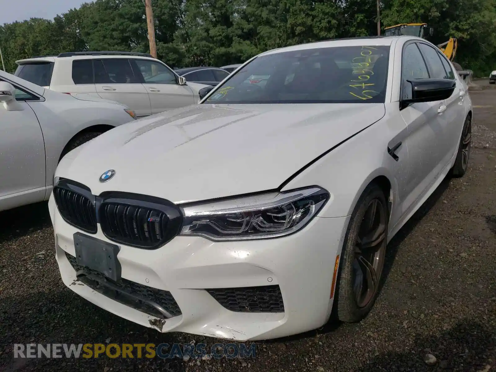 2 Photograph of a damaged car WBSJF0C00LB448920 BMW M5 2020