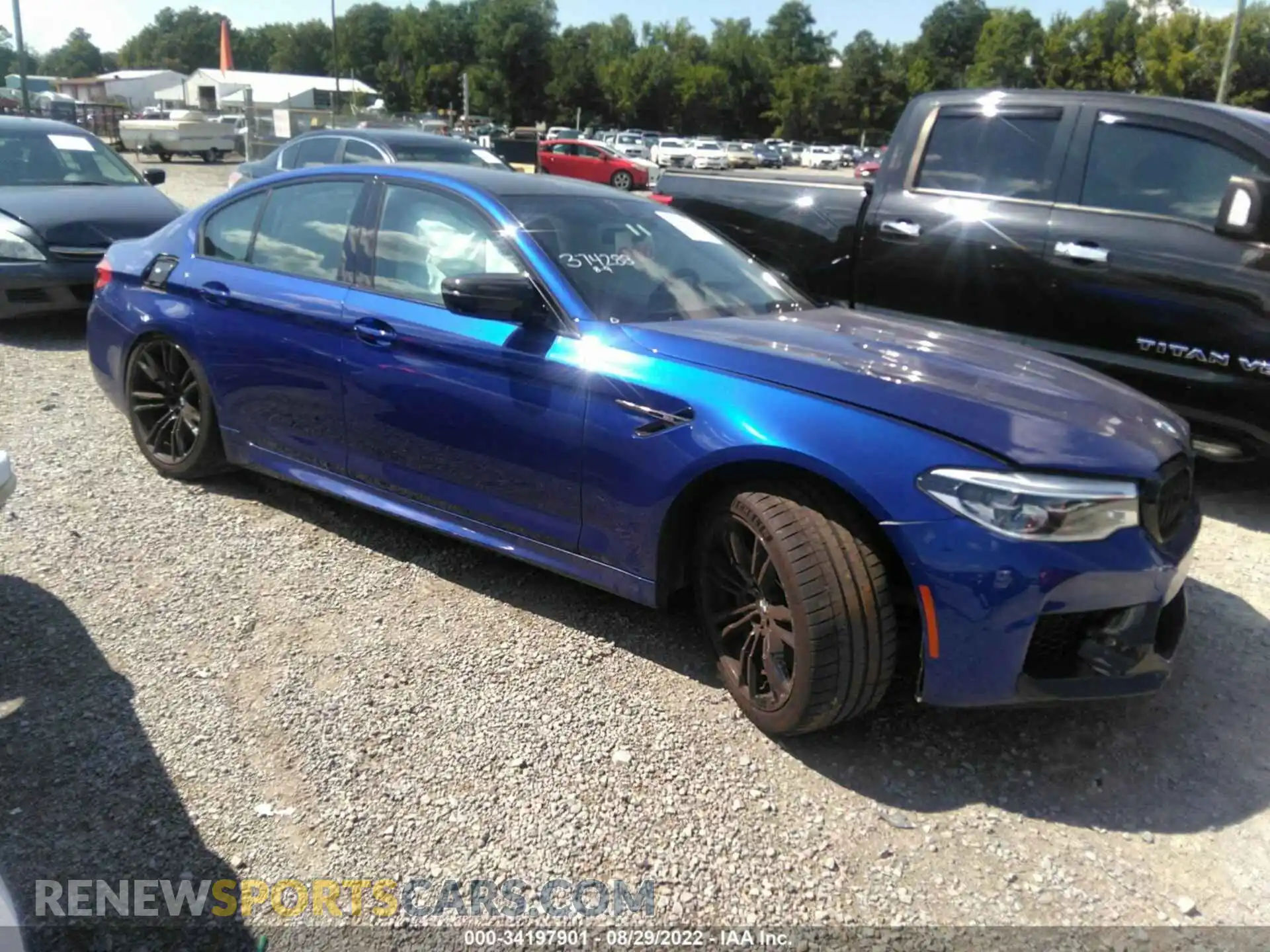 1 Photograph of a damaged car WBSJF0C01LCD61069 BMW M5 2020