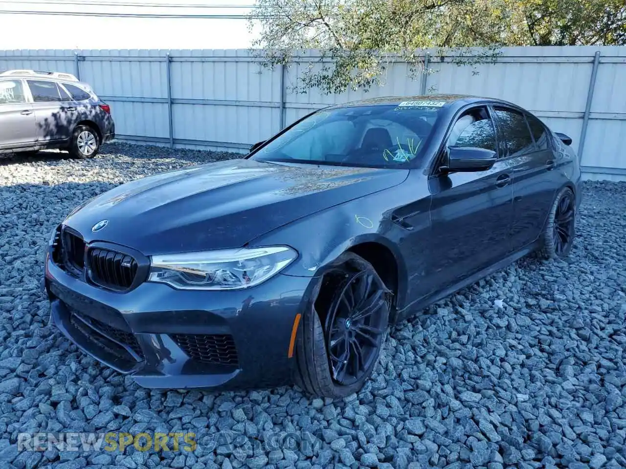 2 Photograph of a damaged car WBSJF0C02LB449034 BMW M5 2020
