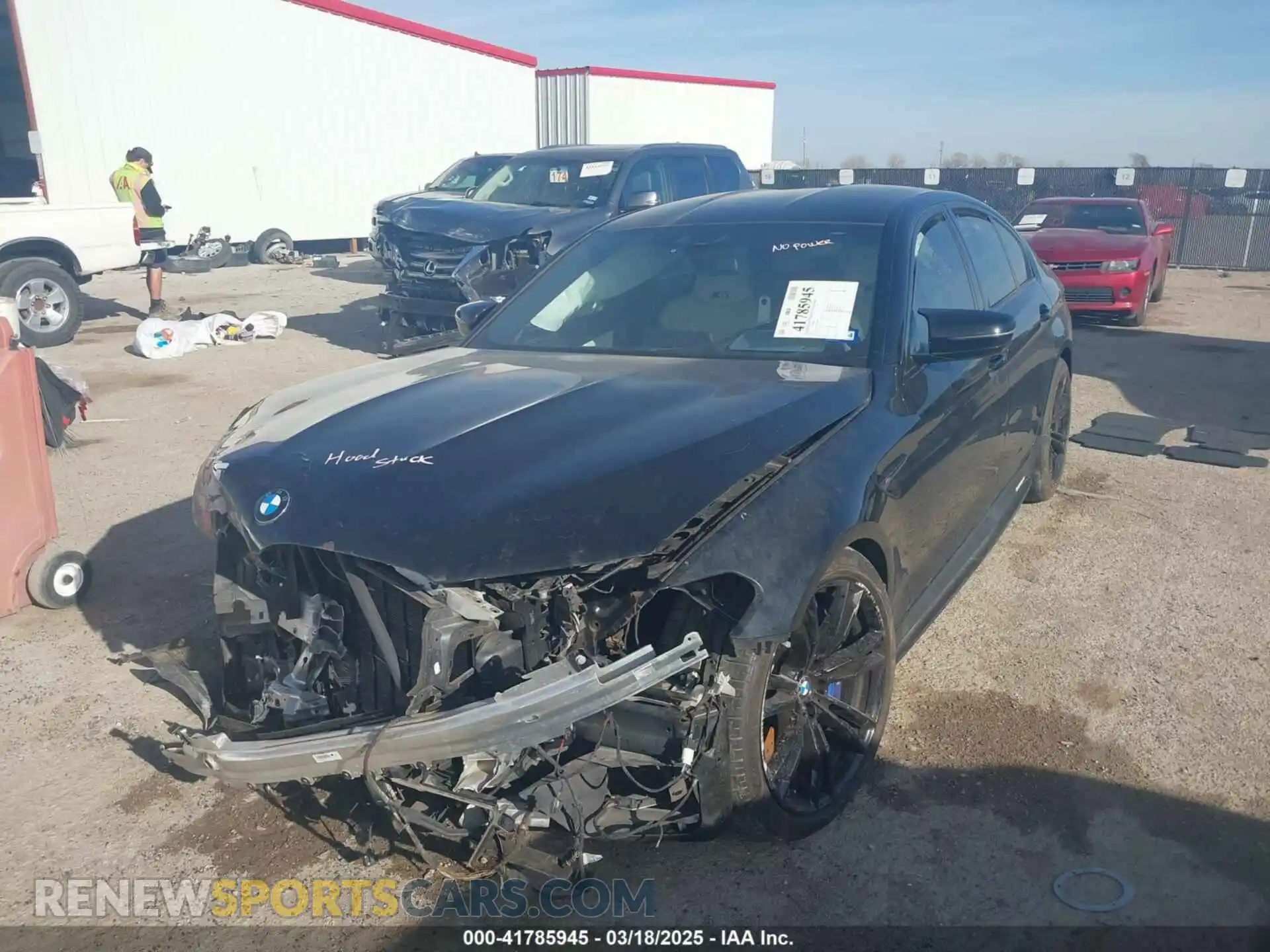 2 Photograph of a damaged car WBSJF0C02LCE10800 BMW M5 2020