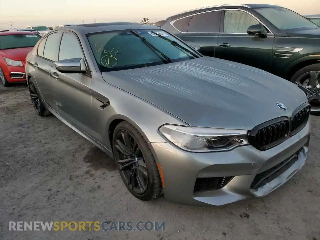1 Photograph of a damaged car WBSJF0C04LCD35968 BMW M5 2020