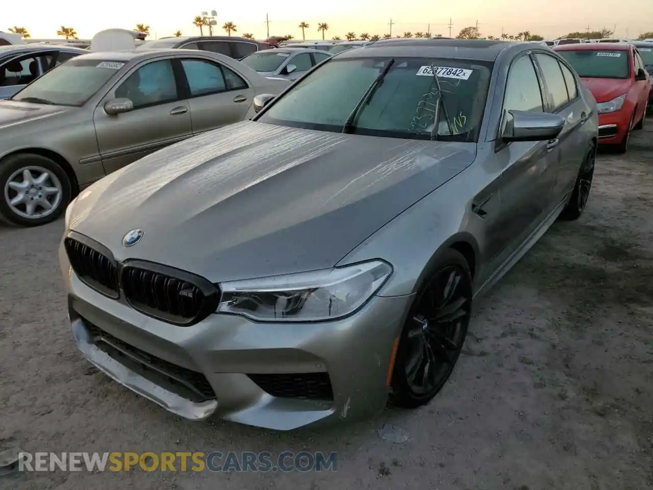 2 Photograph of a damaged car WBSJF0C04LCD35968 BMW M5 2020