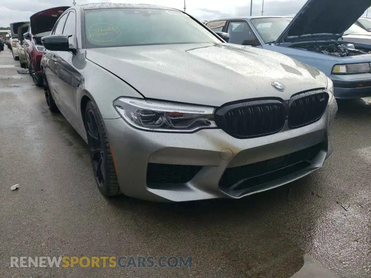 1 fotografías del automóvil dañado WBSJF0C07LCE24899 BMW M5 2020