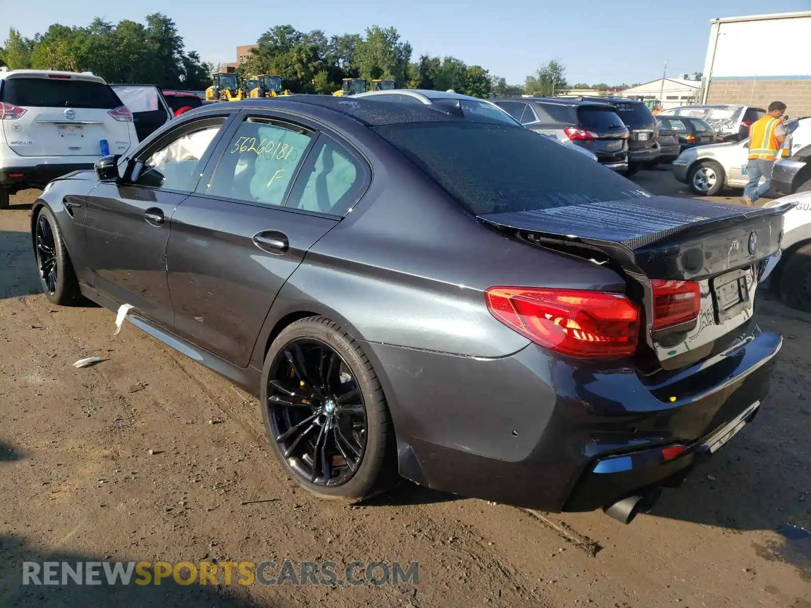3 Photograph of a damaged car WBSJF0C07LCE25731 BMW M5 2020