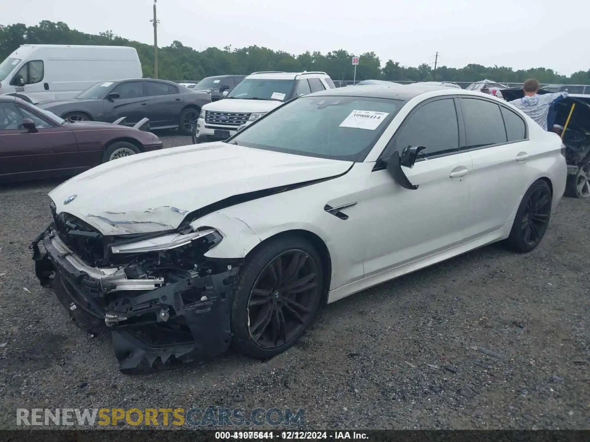 2 Photograph of a damaged car WBSJF0C08LCD65362 BMW M5 2020