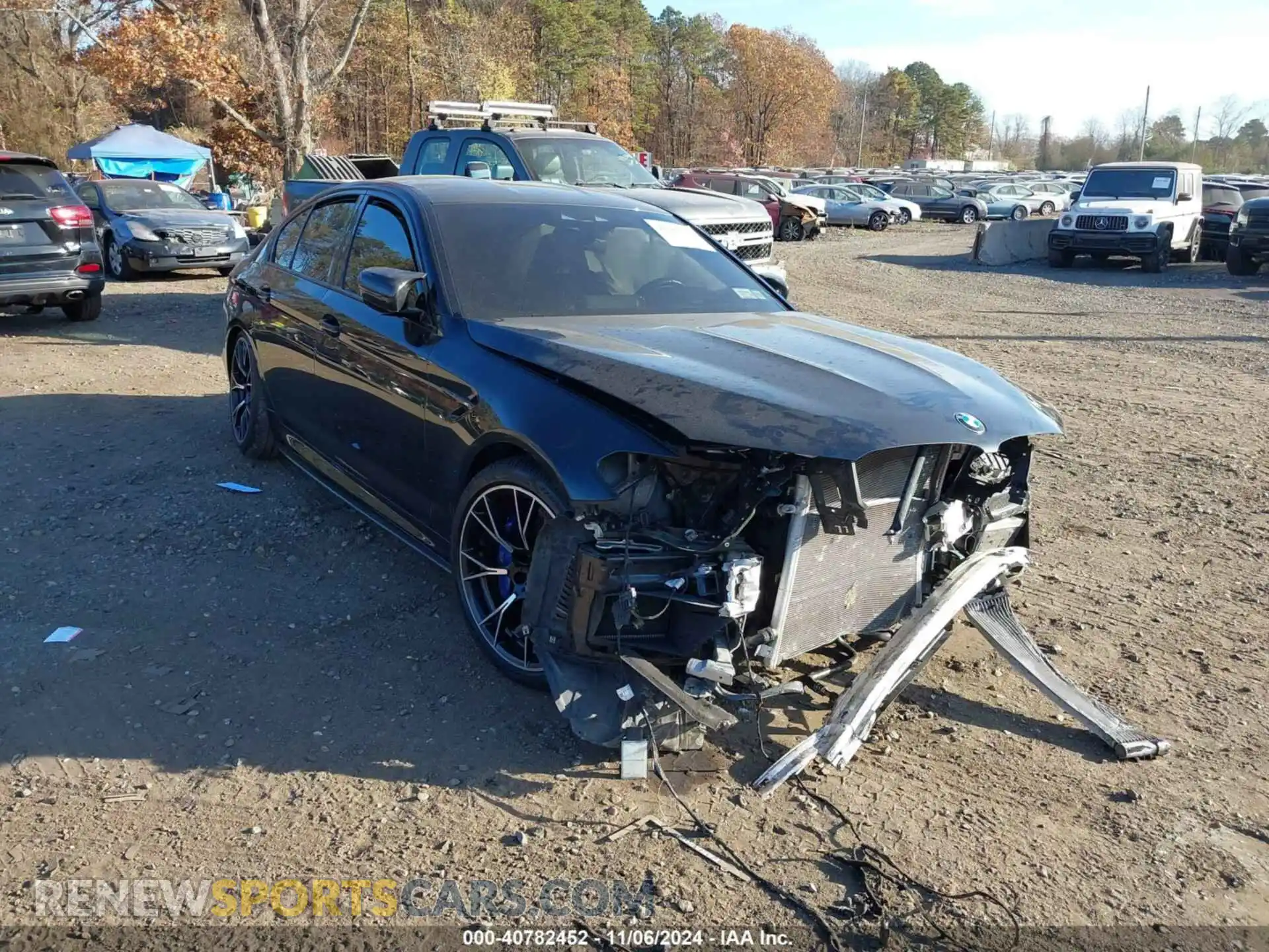 1 Photograph of a damaged car WBSJF0C08LCD71226 BMW M5 2020