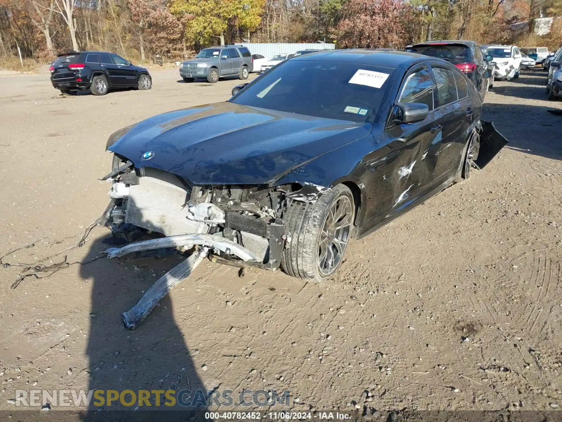 2 Photograph of a damaged car WBSJF0C08LCD71226 BMW M5 2020