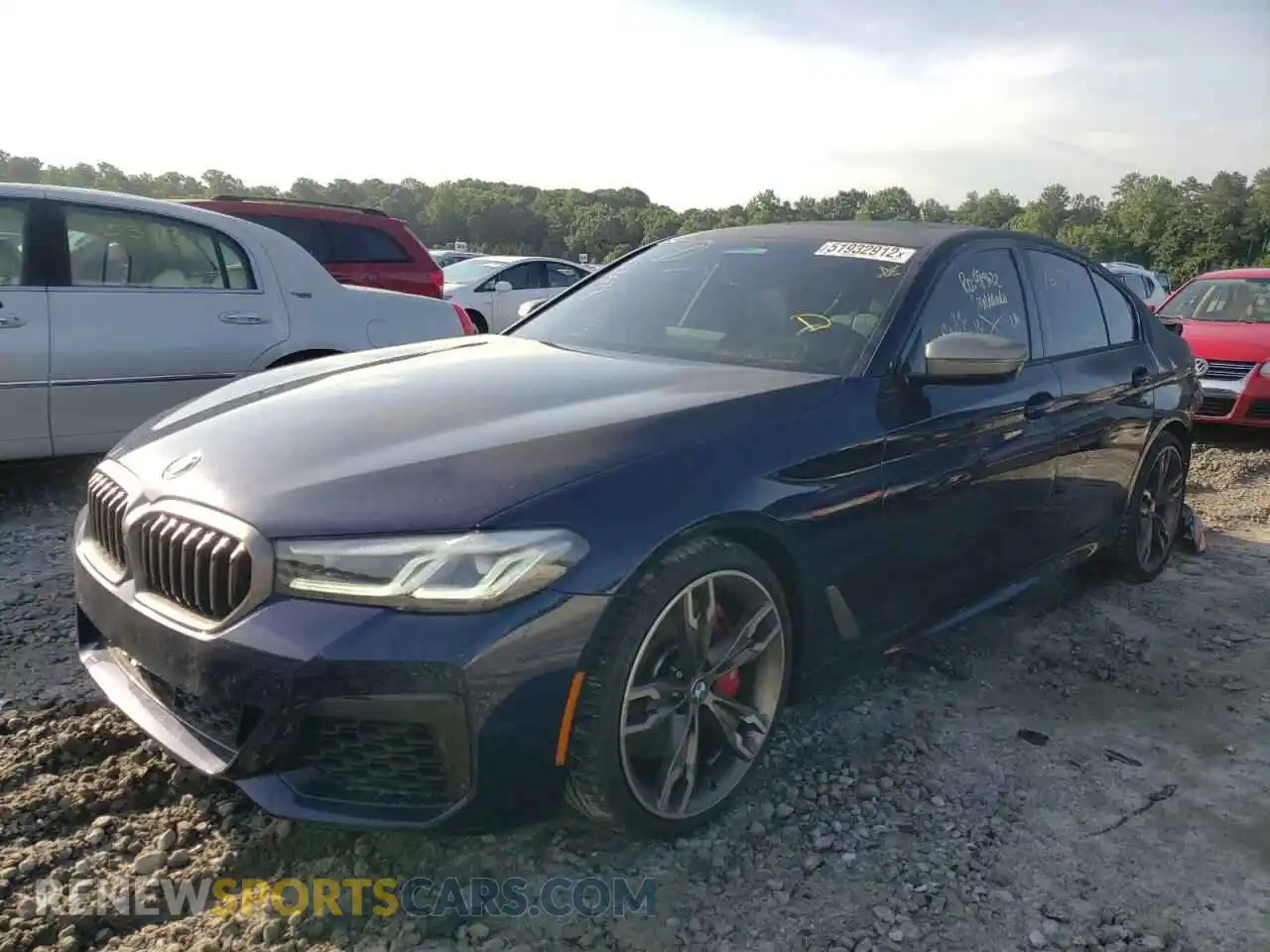 2 Photograph of a damaged car WBA13BK02MCF25277 BMW M5 2021