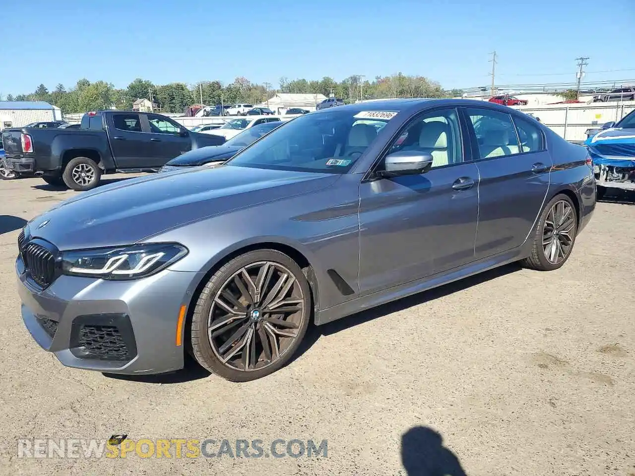 1 fotografías del automóvil dañado WBA13BK03MCG04585 BMW M5 2021