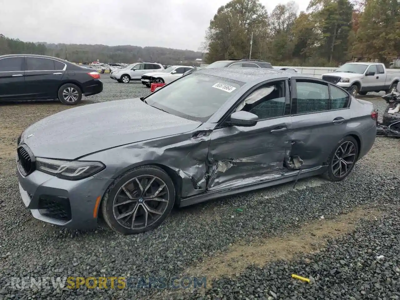 1 Photograph of a damaged car WBA13BK04MCG79652 BMW M5 2021
