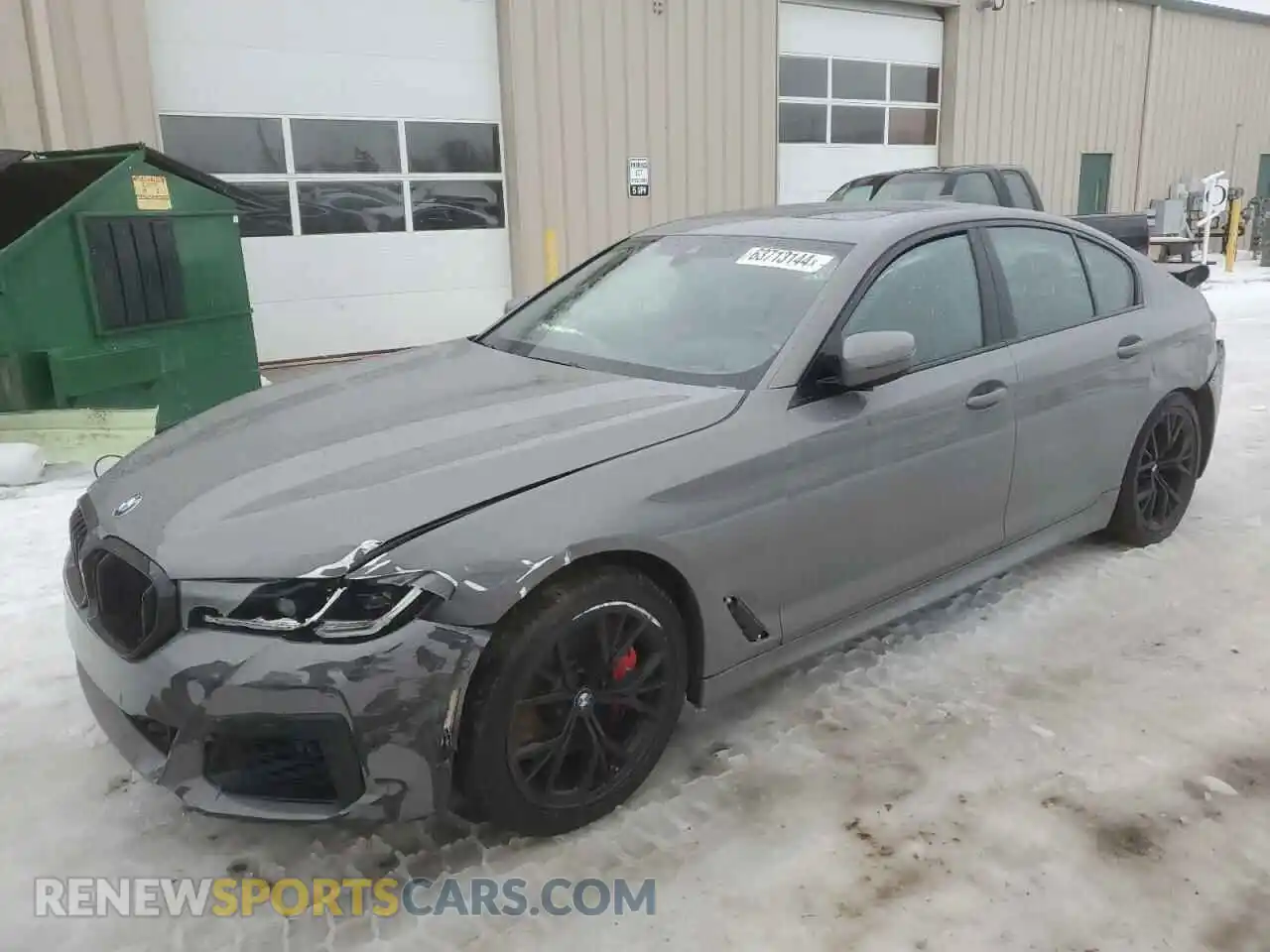 1 Photograph of a damaged car WBA13BK05MCF97316 BMW M5 2021