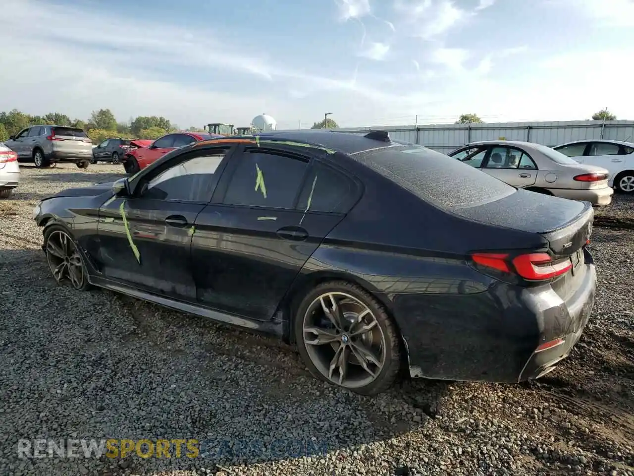 2 Фотография поврежденного автомобиля WBA13BK06MCF15237 BMW M5 2021