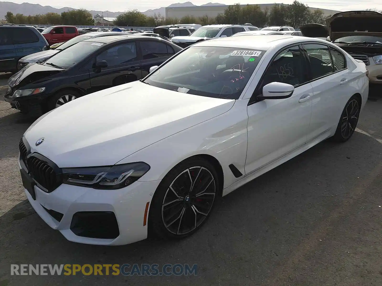 2 Photograph of a damaged car WBA13BK07MCF63328 BMW M5 2021