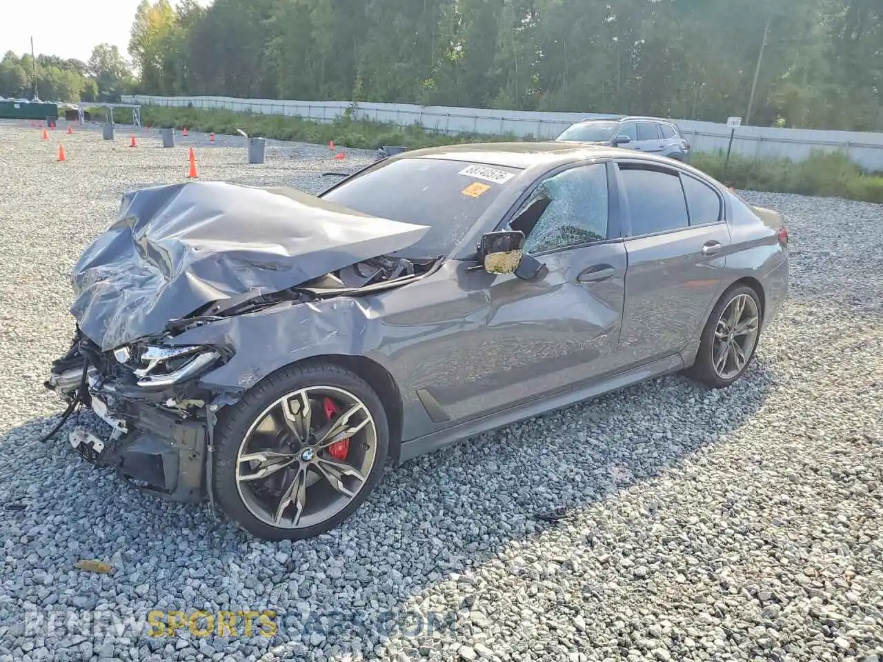 1 Фотография поврежденного автомобиля WBA13BK0XMCH18874 BMW M5 2021