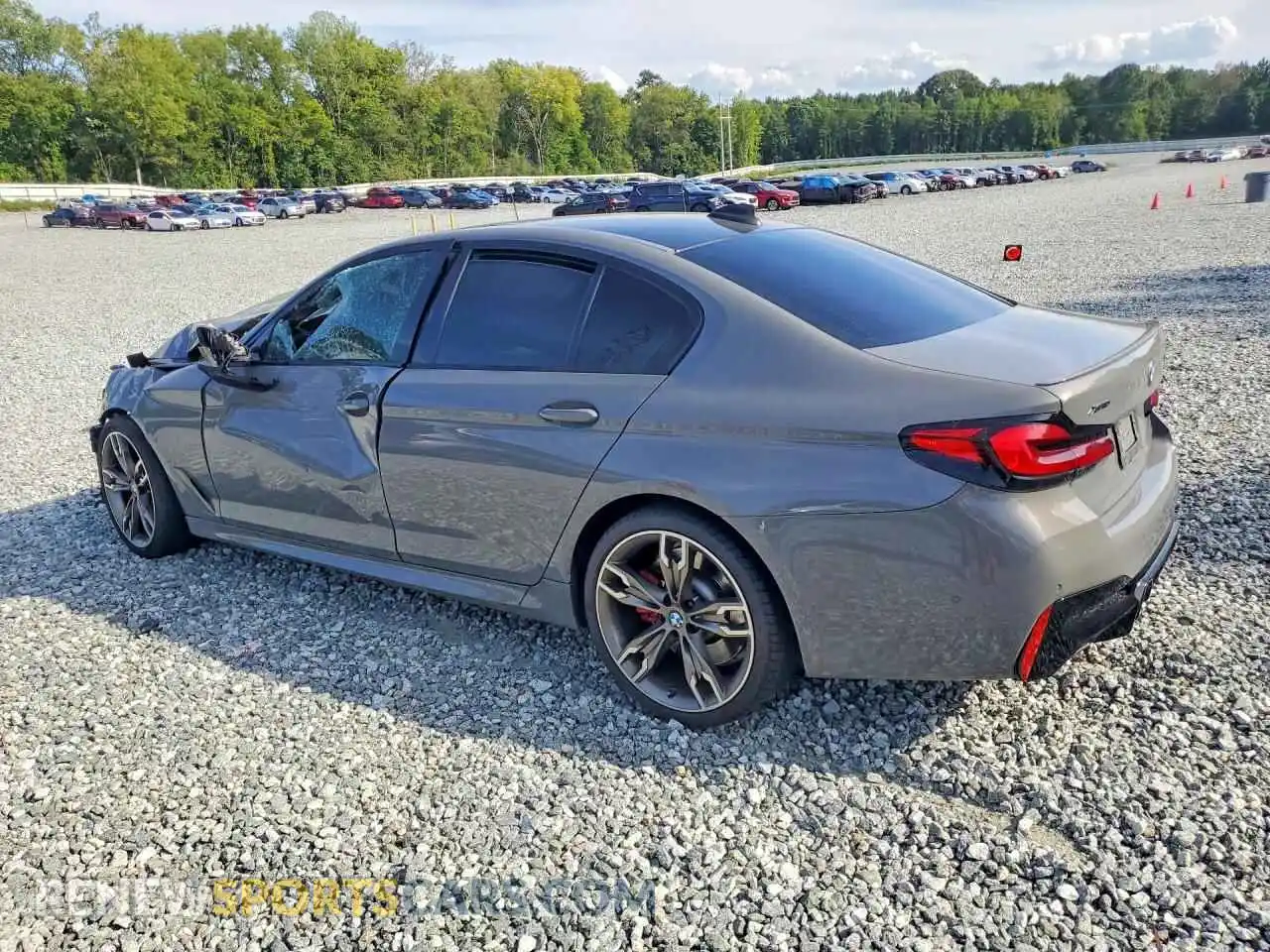 2 Фотография поврежденного автомобиля WBA13BK0XMCH18874 BMW M5 2021