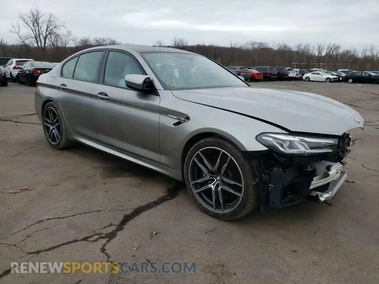 1 fotografías del automóvil dañado WBS83CH02MCF23021 BMW M5 2021