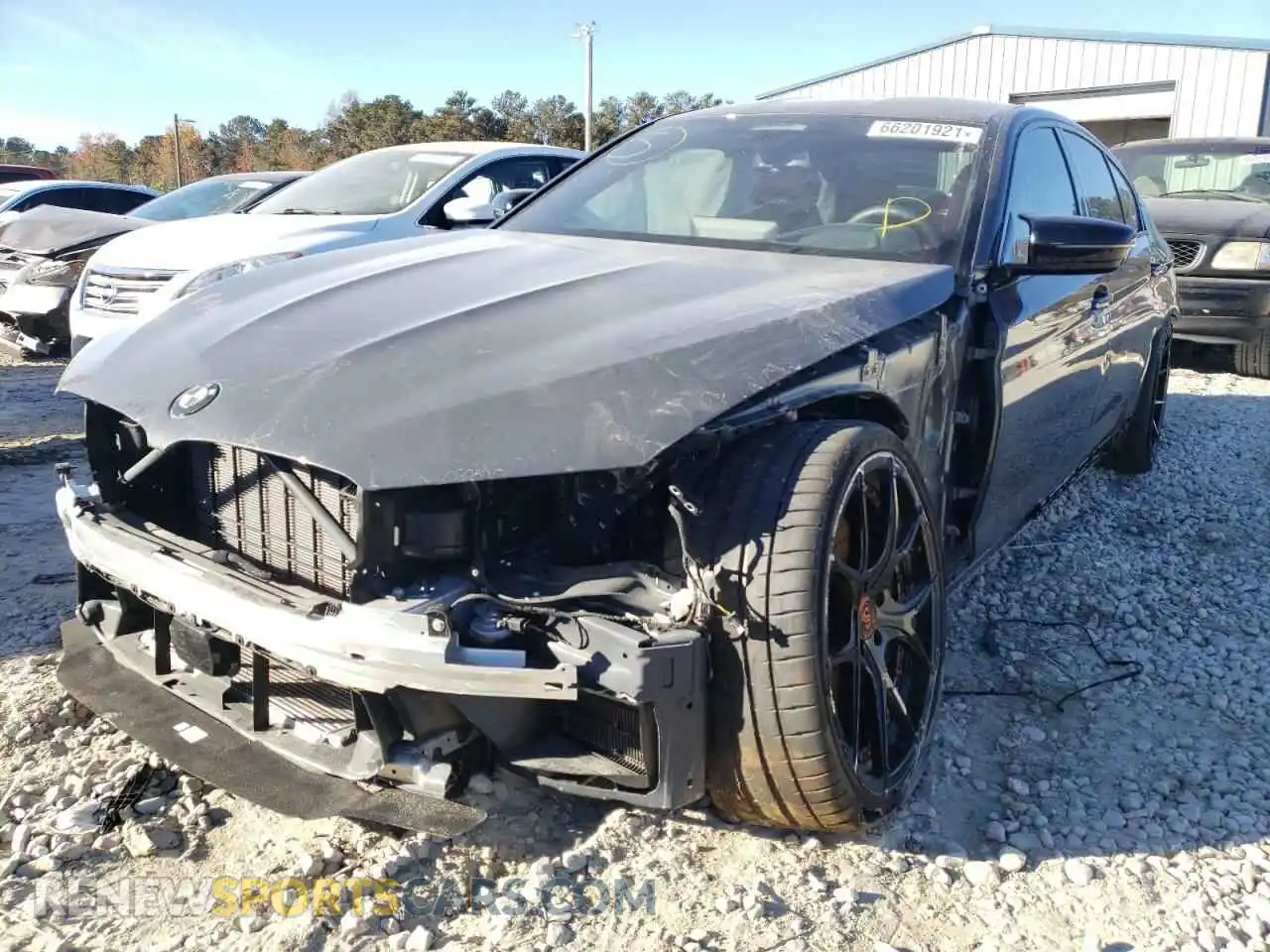2 Photograph of a damaged car WBS83CH03MCE97058 BMW M5 2021