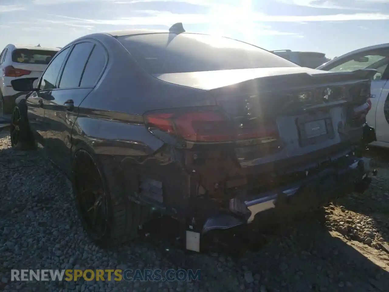 3 Photograph of a damaged car WBS83CH03MCE97058 BMW M5 2021