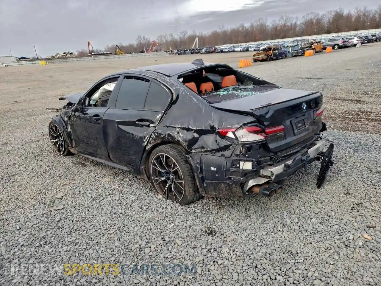2 Фотография поврежденного автомобиля WBS83CH03MCH12048 BMW M5 2021