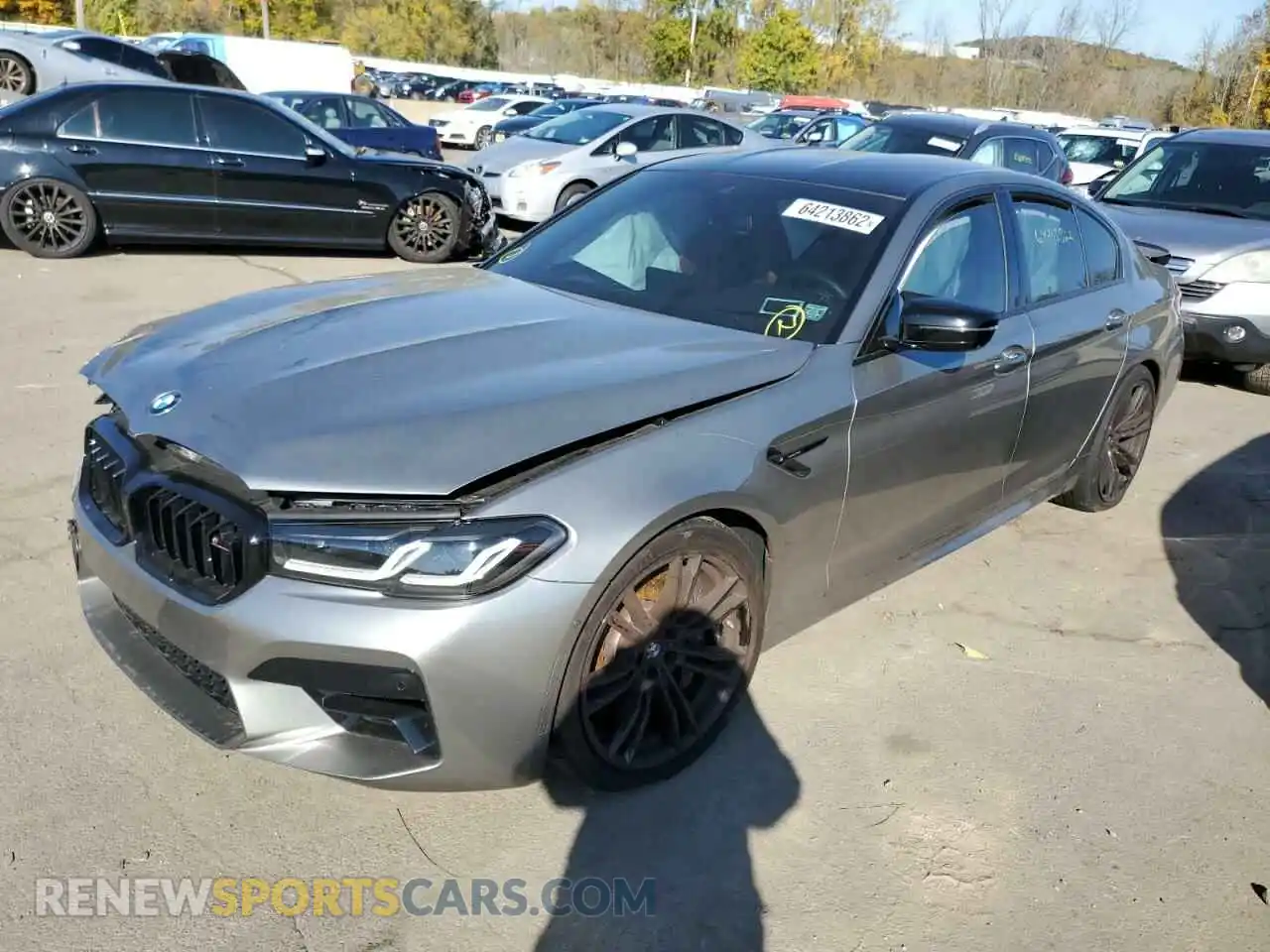 2 Photograph of a damaged car WBS83CH07MCF30126 BMW M5 2021