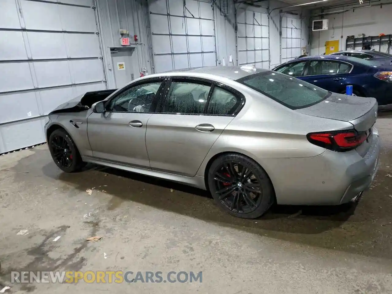 2 Фотография поврежденного автомобиля WBS83CH08MCF25436 BMW M5 2021