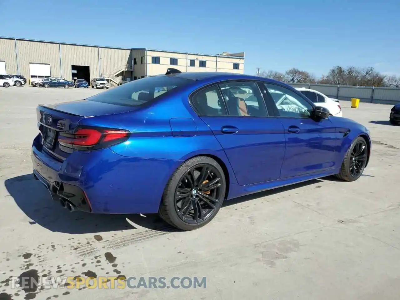 3 Photograph of a damaged car WBS83CH0XMCE99468 BMW M5 2021