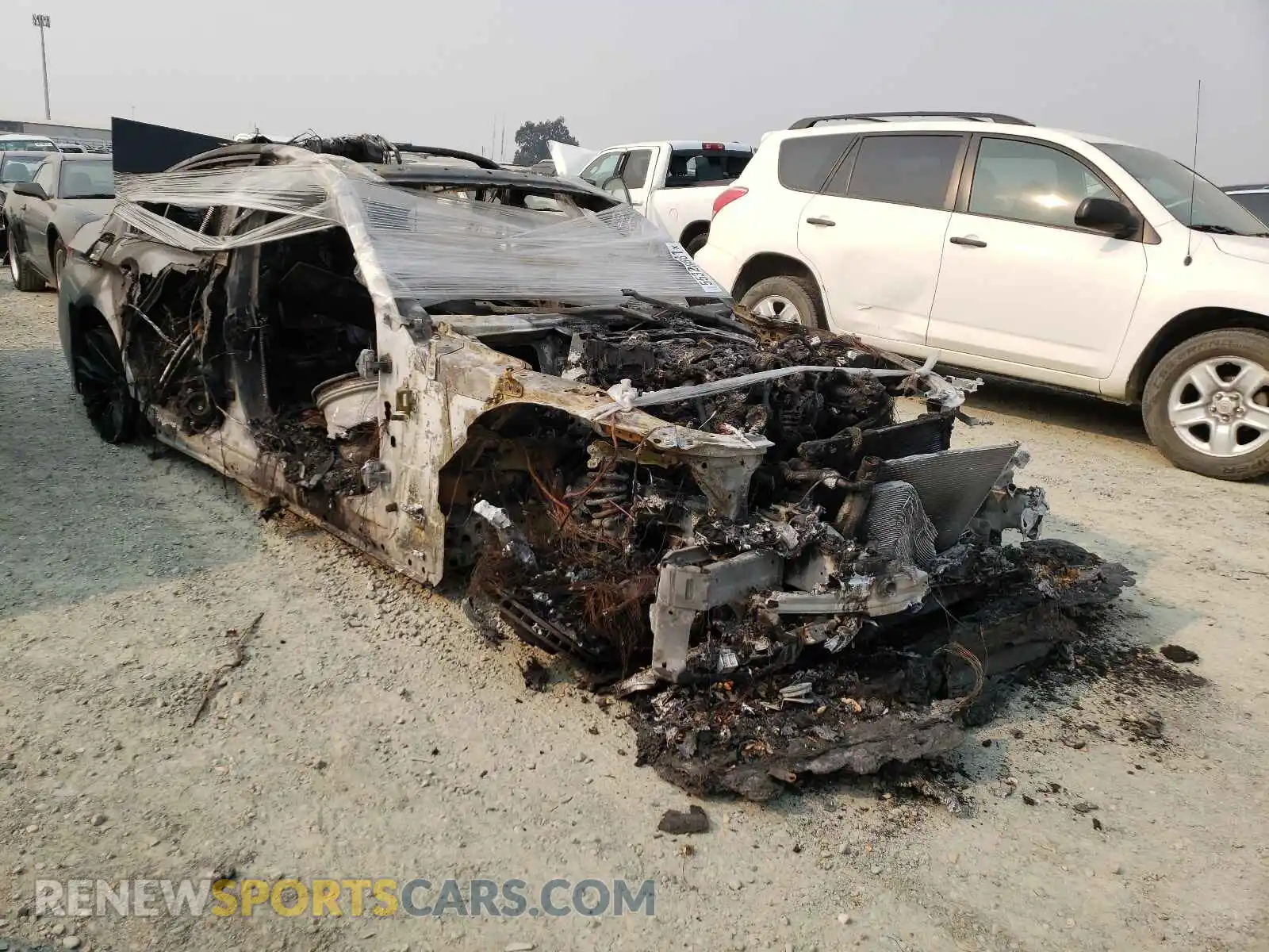1 Photograph of a damaged car WBS83CH0XMCF17256 BMW M5 2021