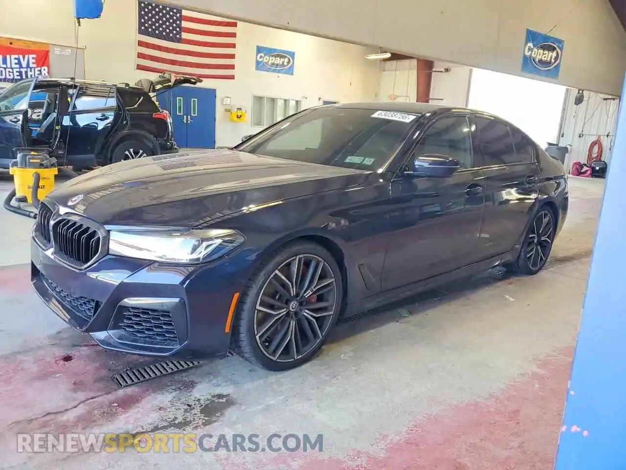 1 Photograph of a damaged car WBA13BK01PCM43705 BMW M5 2023