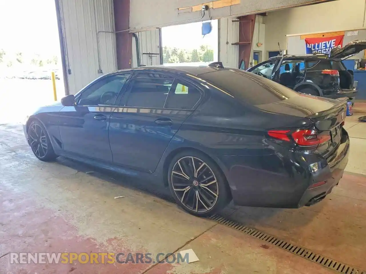 2 Photograph of a damaged car WBA13BK01PCM43705 BMW M5 2023