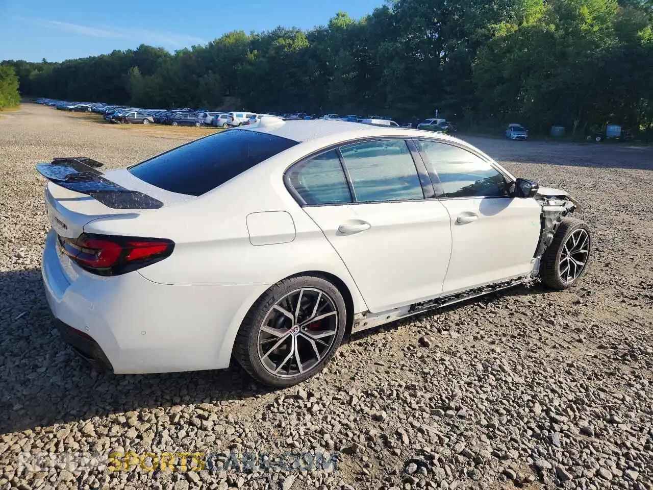 3 Photograph of a damaged car WBA13BK03PCM17963 BMW M5 2023