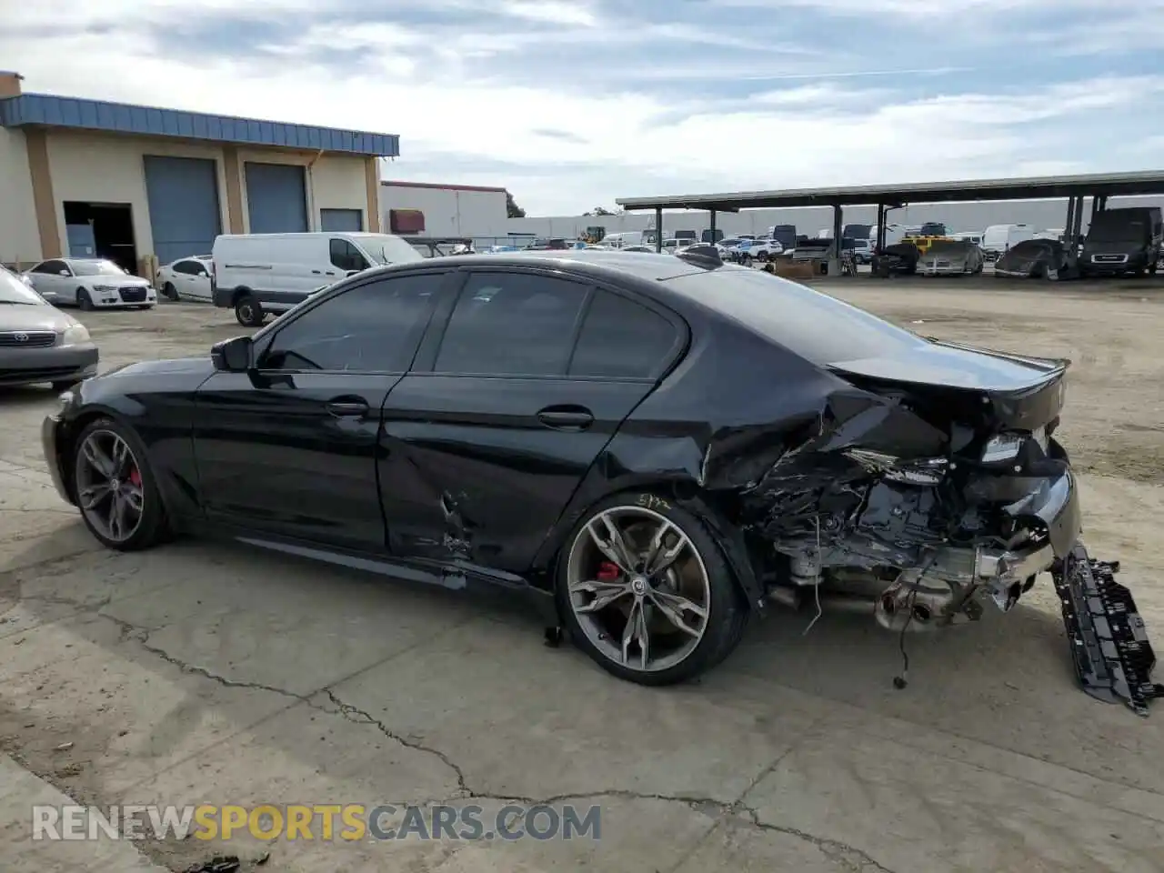 2 Photograph of a damaged car WBA13BK0XPCM98878 BMW M5 2023