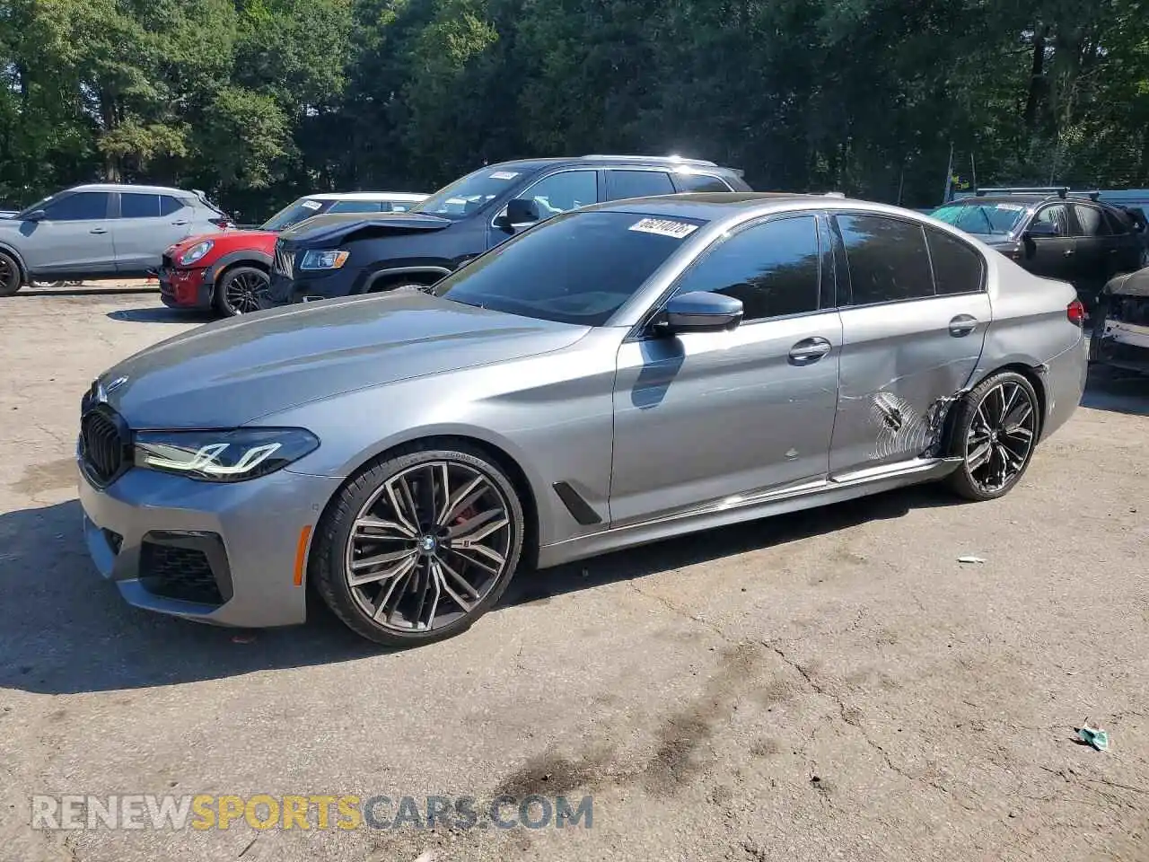 1 fotografías del automóvil dañado WBA13BK0XPCN82828 BMW M5 2023