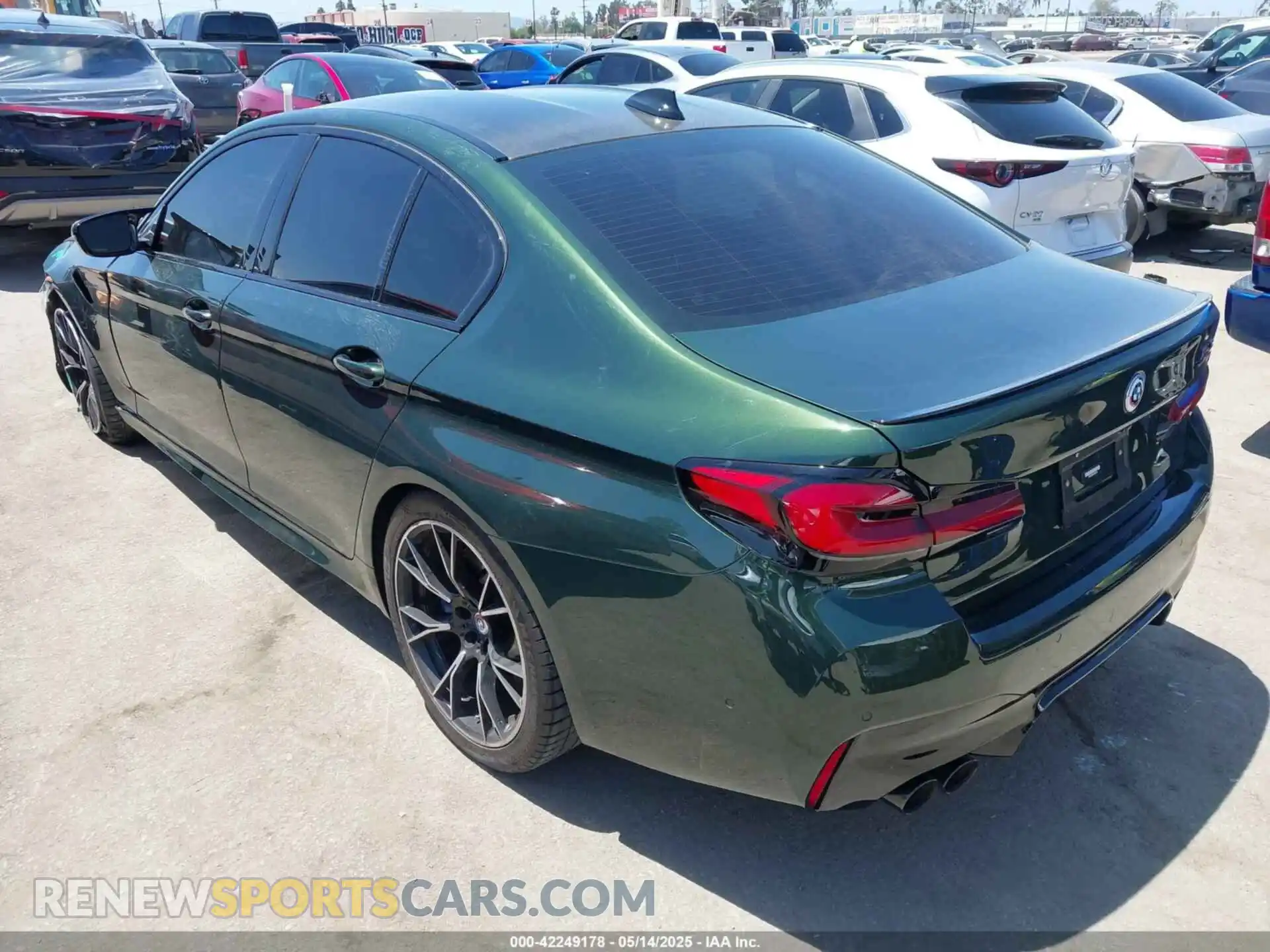 3 Photograph of a damaged car WBS83CH01PCM51813 BMW M5 2023
