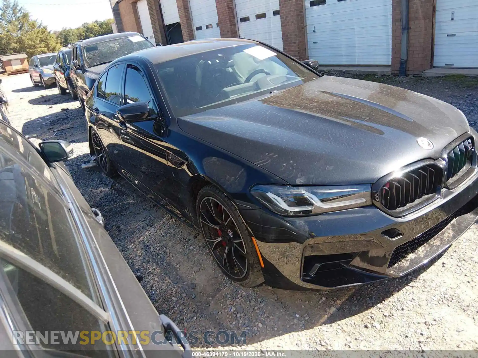 1 Photograph of a damaged car WBS83CH02PCL81366 BMW M5 2023