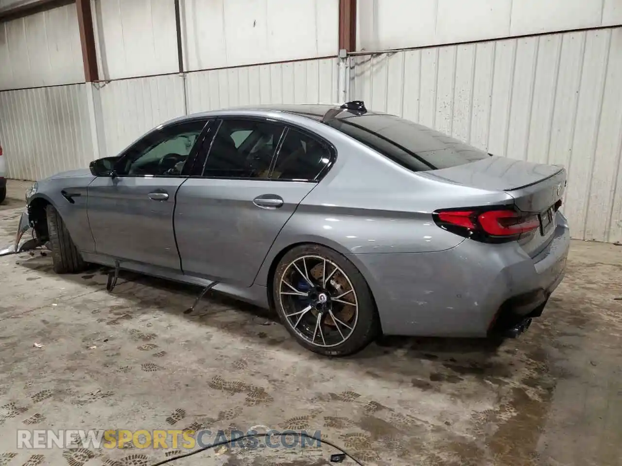 2 Photograph of a damaged car WBS83CH04PCL71826 BMW M5 2023