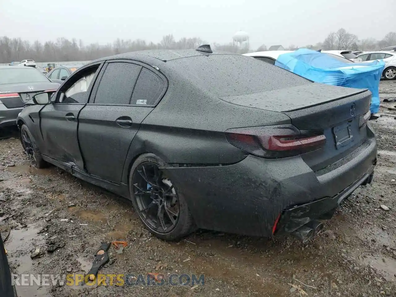 2 Photograph of a damaged car WBS83CH05PCL70264 BMW M5 2023