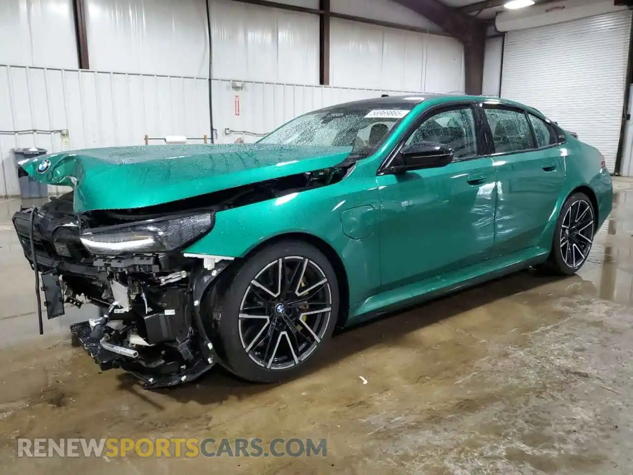 1 Photograph of a damaged car WBS83FK04SCT95434 BMW M5 2025