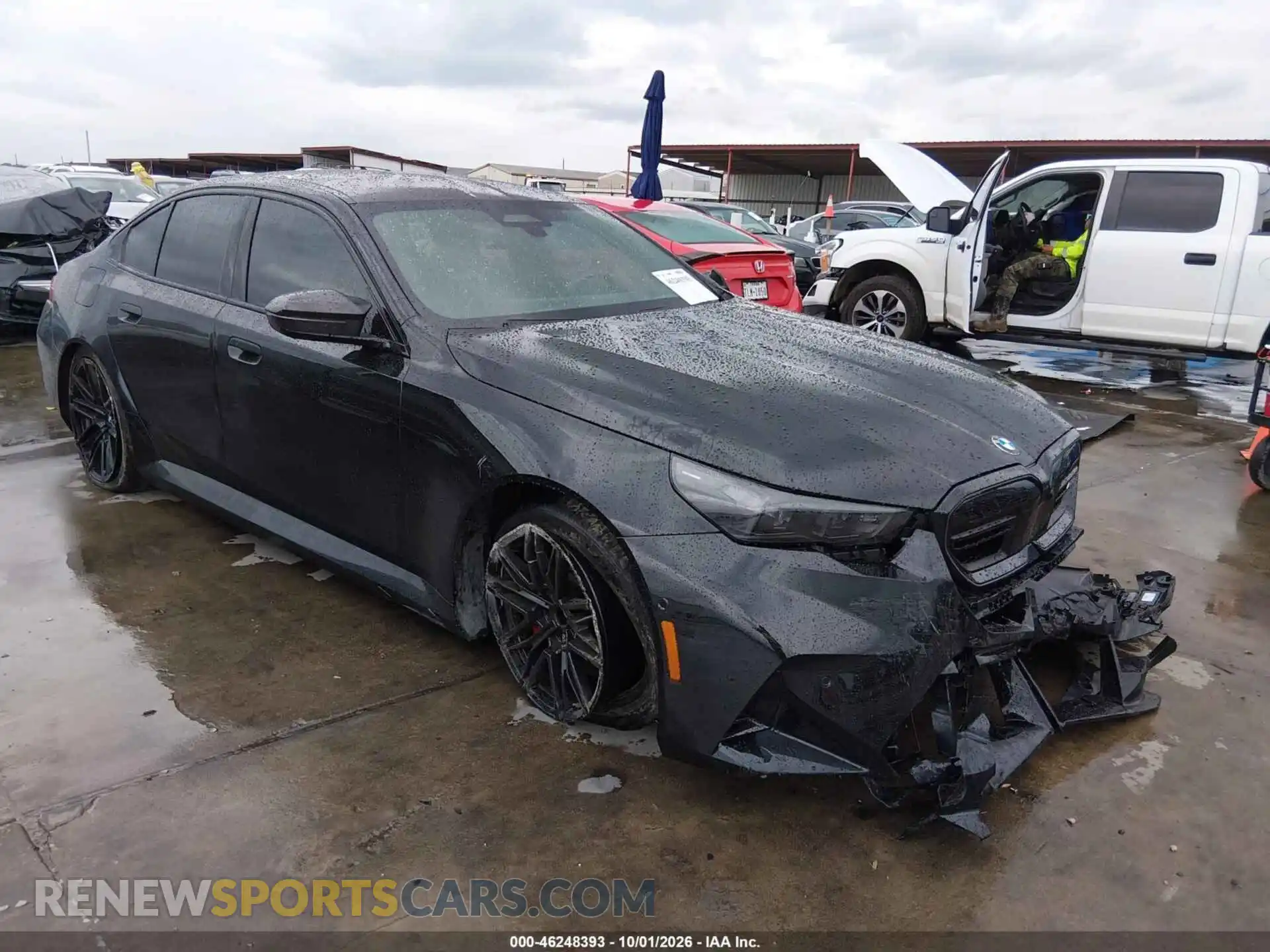 1 Photograph of a damaged car WBS83FK01TCV27762 BMW M5 2026
