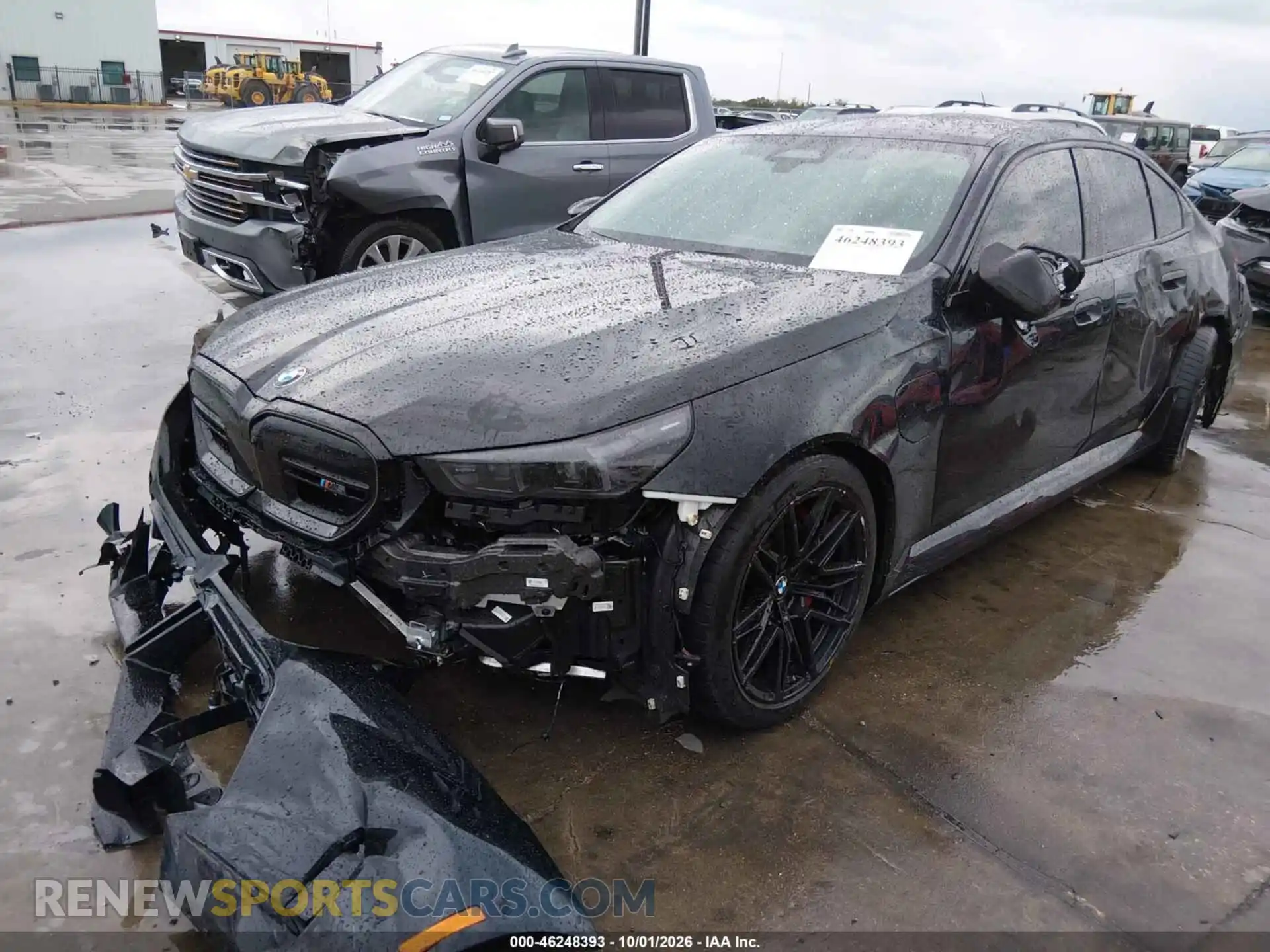 2 Photograph of a damaged car WBS83FK01TCV27762 BMW M5 2026