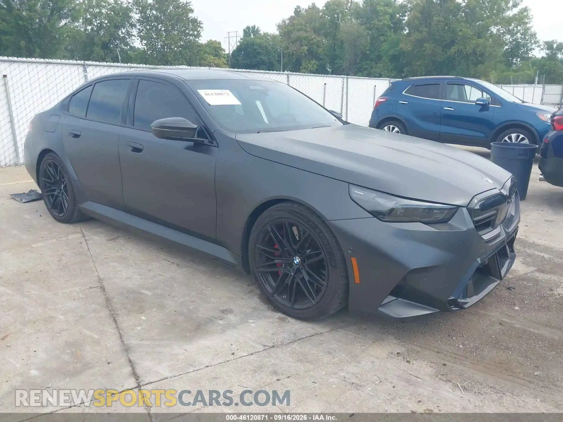 1 fotografías del automóvil dañado WBS83FK02TCW67948 BMW M5 2026
