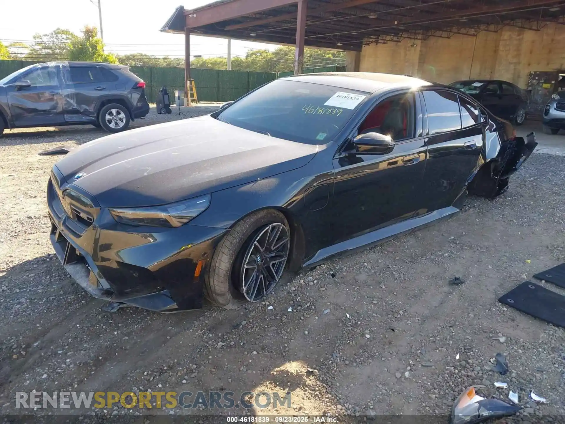 2 Photograph of a damaged car WBS83FK07TCW16624 BMW M5 2026