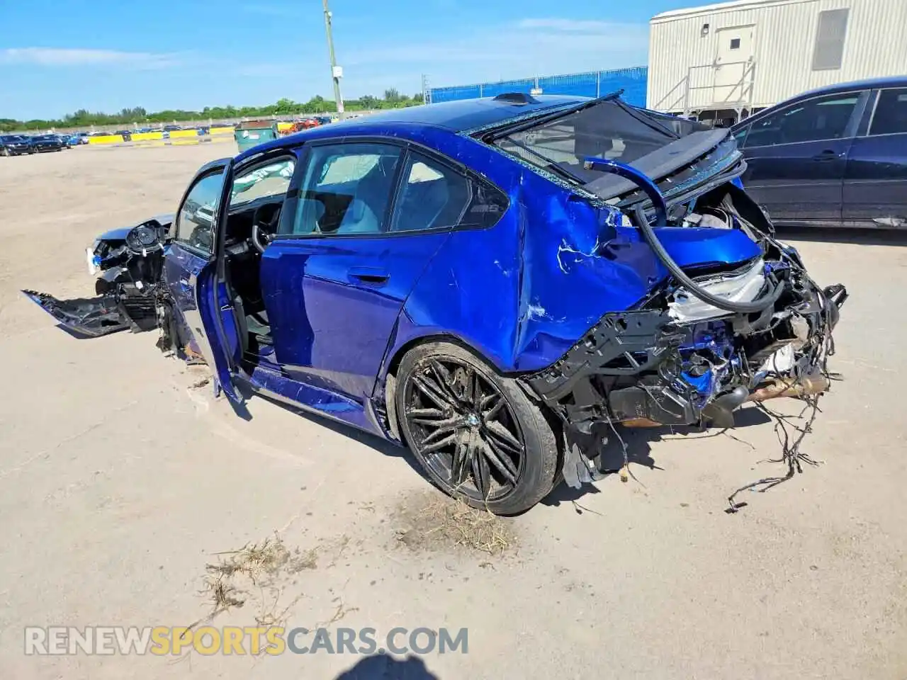2 Photograph of a damaged car WBS83FK07VCY08838 BMW M5 2027