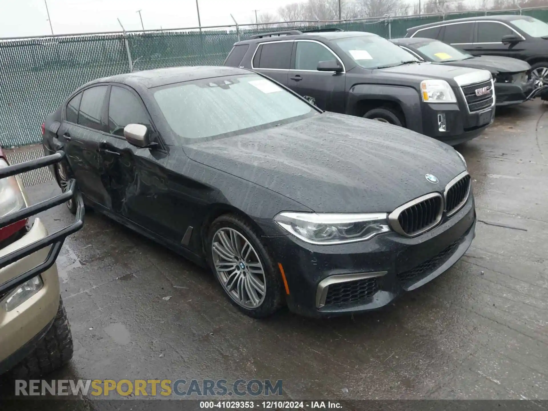 1 Photograph of a damaged car WBAJB9C52KB287856 BMW M550I 2019