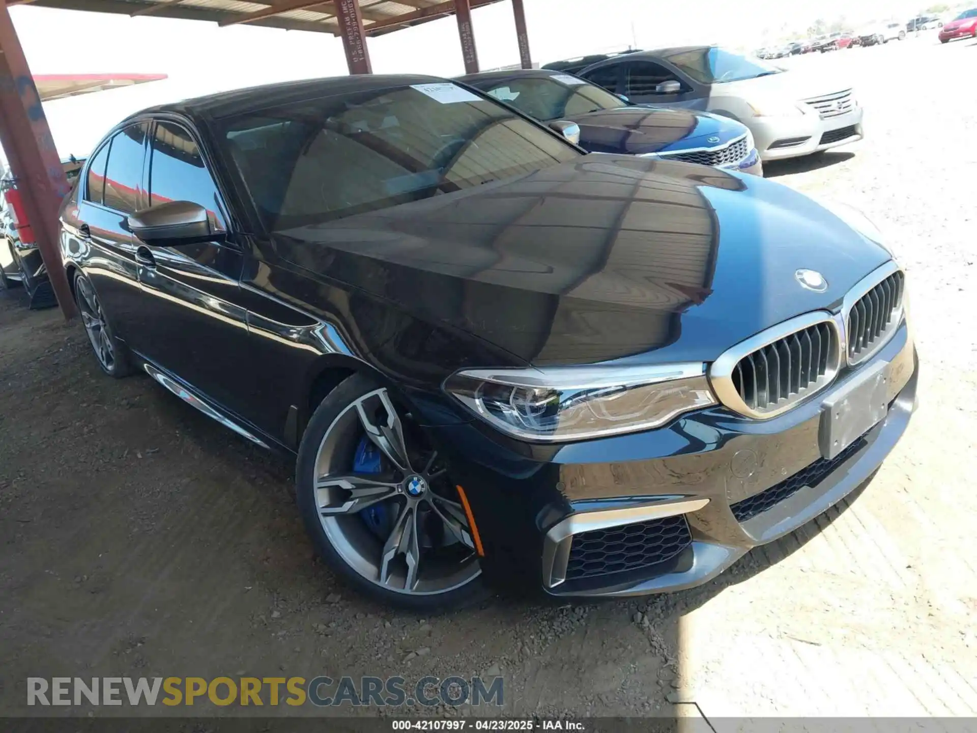 1 fotografías del automóvil dañado WBAJB9C52KB465071 BMW M550I 2019